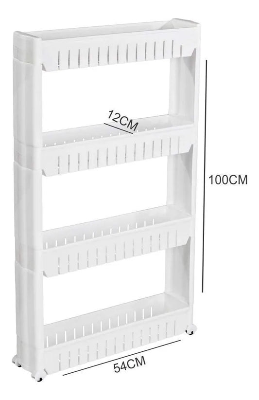 Carrito organizador 4 estantes